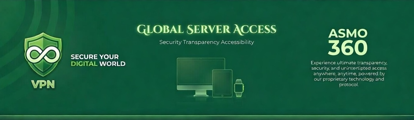 ASMO360 VPN — Global Server Access